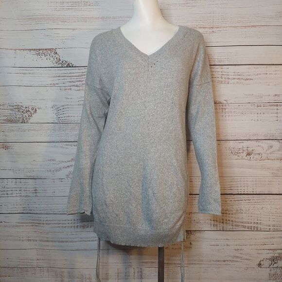 Old Navy Gray Sweater Dress - Picture 2 of 13